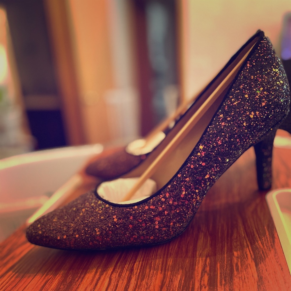 Naturalizer Glitter Heel